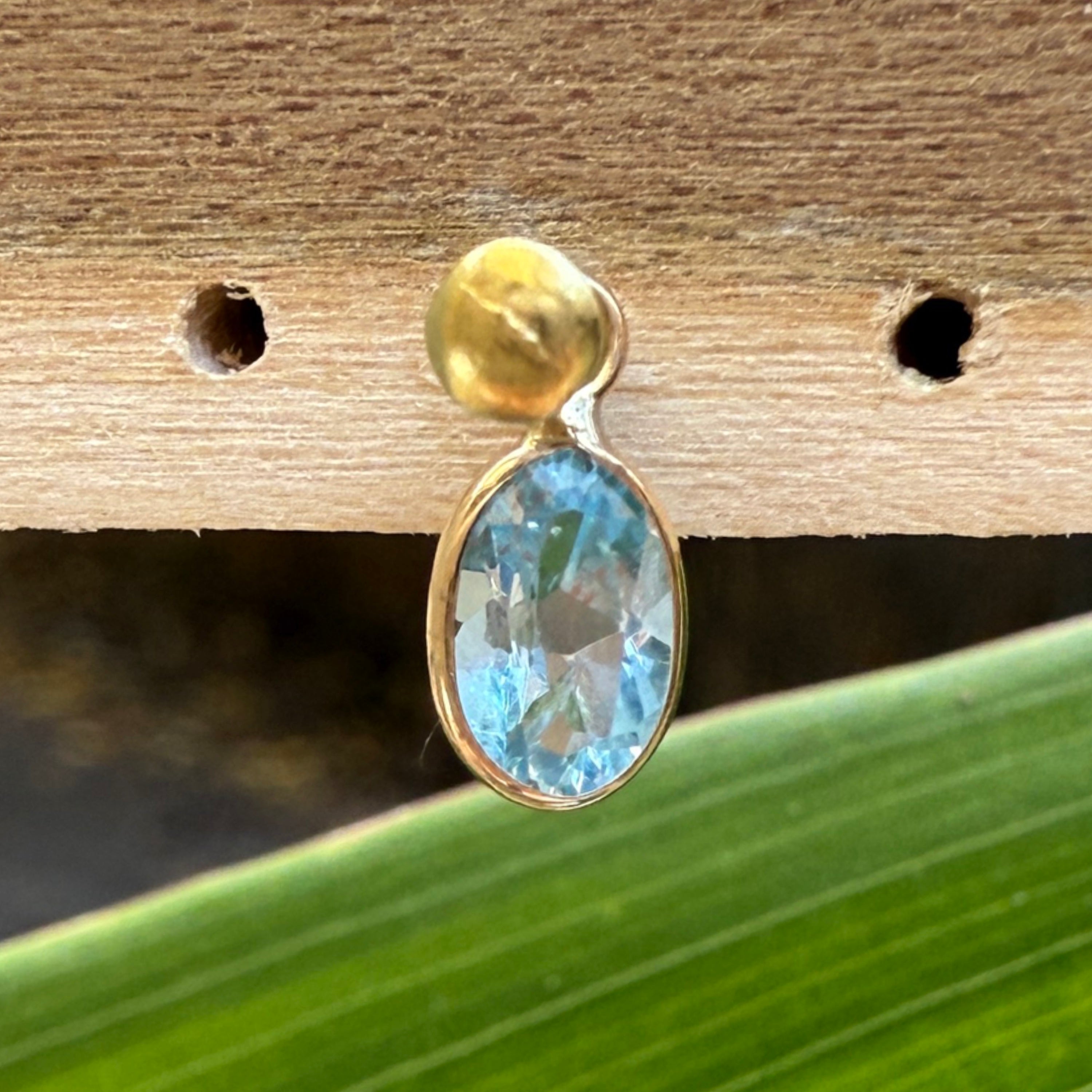 Aquamarine Charm