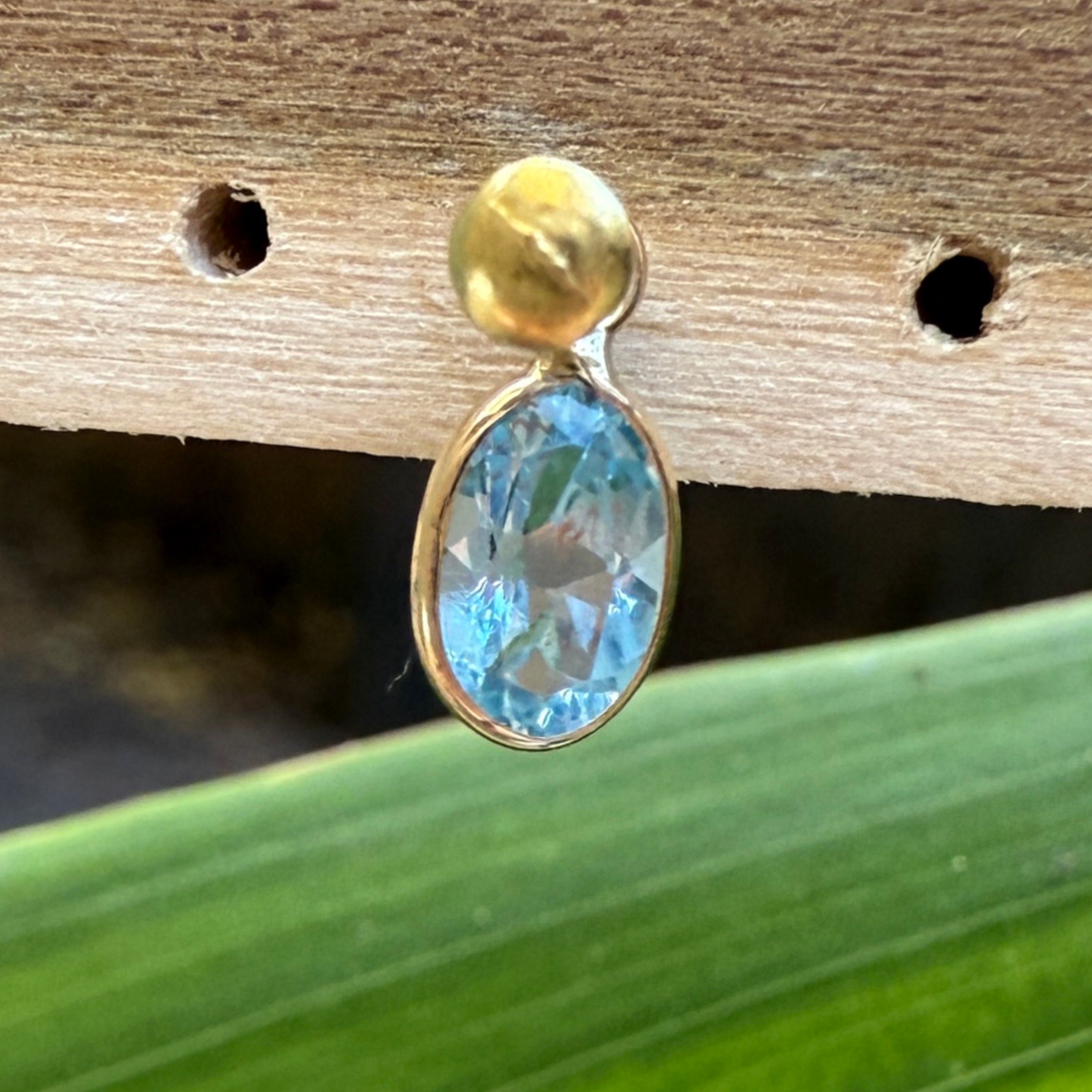 Aquamarine Charm